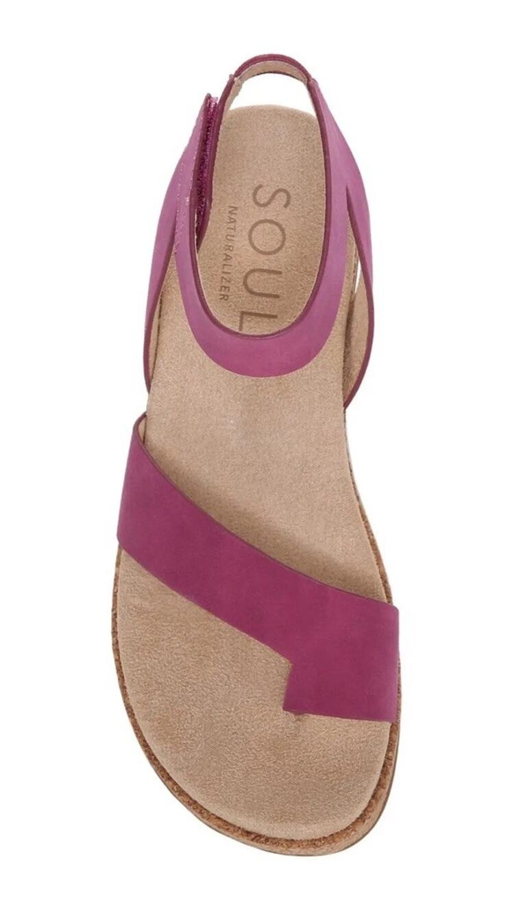 Soul Naturalizer Divina Cork Sandals Minimalist Coastal Luxury Ankle Strap Boho
